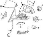 Genuine Bmw Signal Lamp 51-16-5-a6a-b86. Fixed Price $47.27.