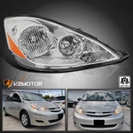Right/passenger Side Headlight Fits 2006-2010 Toyota Sienna Halogen Headlamps. Fixed Price $85.38.
