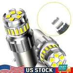 2pcs Auxito 1157 Led Front Turn Signal Parking Drl Light Bulbs White M. Fixed Price $11.59.
