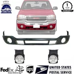 New Front Bumper Lower Valance + Fog Lights Lh & Rh For 2003-2006 Gmc Sierra. Fixed Price $149.75.