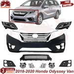 Front Bumper Cover & Head Light Assembly For 2018-2020 Honda Odyssey Van. Fixed Price $937.09.