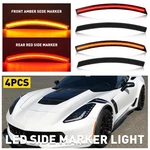 Replacement Led Side Marker Lights Smoked For 2014-2019 Chevrolet Corvette C7 4x. Fixed Price $39.89.