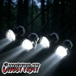 4pcs White Grille Lighting Kit Universal Fit Truck Suv Ford Svt Raptor Style. Fixed Price $9.99.