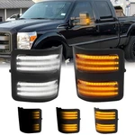 2x Dynamic For 08-16 Ford F250 F350 F450 F550 Led Side Mirror Turn Signal Lights. Fixed Price $29.99.