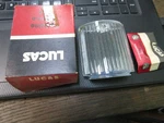 Rover P6, 2000tc, 2200tc Front Signal Lens, Clear Lucas 54574615 L721, Nos 1968. Fixed Price $86.77.