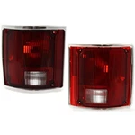 Pair Tail Light For 78-86 Chevrolet K5 Blazer 87-91 Lh Rh W/ Chrome Trim. Fixed Price $47.17.