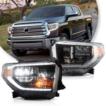Vland Pair Led Reflector Headlights For 2014-21 Toyota Tundra W/sequential Turn. Fixed Price $343.20.