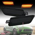 Smoke Side Marker Lights Fits 2014-2022 Porsche Macan Led Front Turn Signal Pair. Fixed Price $26.12.