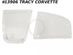 1970-1971 Corvette Parking Light Lens 5962943 5962944 Clear Original Gm Tool Pr. Fixed Price $78.00.