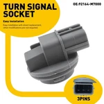Replace For Kia Forte 2019-2021 Front Turn Signal Light Socket 92164-m7000. Fixed Price $10.06.