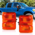 Pair Amber Side Mirror Marker Signal Lights For Ford F250-550 F350 F450 2008-16. Fixed Price $13.20.