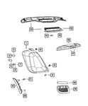 Genuine Mopar Side Marker Lamp Right 5182424ab. Fixed Price $35.10.