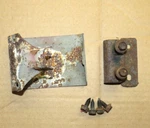 1984-1990 Corvette Fog, Parking Light Mounting "kit", Gm 14049171, 14049172. Fixed Price $34.99.