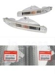Honda Acura Genuine Oem 33302-sl0-a02 33352-sl0-a02 Clear Front Bumper Lens Set. Fixed Price $847.00.