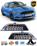 Led Sequential Fog Lights For 2015 2016 2017 Ford Mustang Drl Lamps Pair. Fixed Price $146.99.