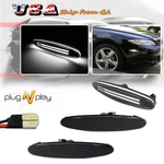 For 2003-2008 Mazda 6 Led Side Marker Light Front Turn Signal Lamp Smoked Lens. Fixed Price $29.99.
