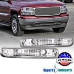 Fits 1999-2006 Gmc Sierra Yukon Bumper Lights Signal Lamps Replacement. Fixed Price $36.98.