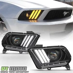 2010-2014 Ford Mustang Sequential Drl Led Headlights Headlamps Lights 10 11 12. Fixed Price $258.99.