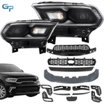 For 2021-2023 Dodge Durango Pair Led Headlights & Front Bumper Grill Assembly. Fixed Price $558.22.