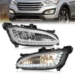 Led Drl Fog Lights Lamps Assembly For Hyundai Santa Fe Sport 2013-2015 2016. Fixed Price $118.99.