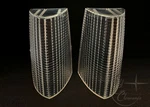 1973-1976 Lincoln Mark Iv Park (turn Signal) Lens Pair (d3ly13208c D3ly13209c). Fixed Price $135.00.