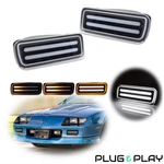 For 1985-1992 Chevrolet Chevy Camaro Dynamic Amber&white Led Signal Lights Clear. Fixed Price $74.99.