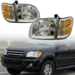 4pcs Headlights Head Corner Lights Signal Lamps Kit For 2001-2004 Toyota Sequoia. Fixed Price $145.95.