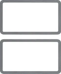 Foam Park Lamp Lens Gasket Set For 1966-1967 Dodge Charger Models. Fixed Price $20.89.