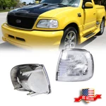 2x Clear Side Marker Corner Parking Lights Turn Signals For Ford F-series Truck. Fixed Price $24.99.