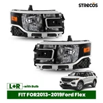 For 2013-2019 Ford Flex Halogen Headlights Headlamps W/ Bulb Left+right Pair. Fixed Price $204.99.