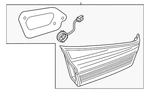 Genuine Mitsubishi Backup Lamp 26545w000p. Fixed Price $363.58.