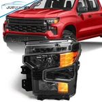 Driver Headlight For Chevy Silverado 1500 2022-2025 Halogen Assembly W/ Bulbs Lh. Fixed Price $85.99.