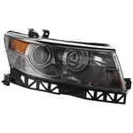 Capa For 2007-2009 Mkz Front Right Headlight Amber & Clear Plastic C. Fixed Price $343.95.