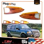 For 03-06 Ford Expedition Navigator Dynamic Amber Led Mirror Signal Puddle Light. Fixed Price $54.99.