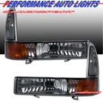 Pair Chrome Smoke Corner Signal Lights For 1999-2004 Ford Superduty & Excursion. Fixed Price $49.99.