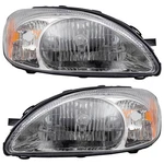 Fits 2000-2006 Taurus Headlight W/ Chrome Bezel Set 1f1z13008ab Fo2502169. Fixed Price $95.70.