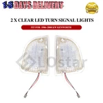 2 X Clear Led Turn Signal Lights For 1986-2008 Kw Kenworth K300 T300 T330 T600. Fixed Price $19.45.