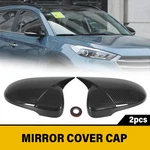 2pcs Carbon Fiber Ox Horn Rear View Mirror Cover Cap For Hyundai Tucson 16-2021. Fixed Price $29.95.