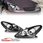 Led Halo Ring For 2002 2003 Lexus Es300/04 Es330 Black Projector Headlights. Fixed Price $299.99.