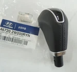 Genuine 467202w200ryn Leather Gear Shift Knob For Hyundai Santa Fe 2013-2019. Fixed Price $106.27.