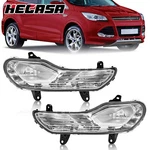 Hecasa Clear Fog Light Bumper Lamps Left+right Side For Ford Escape Kuga 2013-16. Fixed Price $48.95.