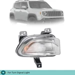 Chrome Housing Turn Signal Light Lamp Right Side For Jeep Renegade 2015-2018. Fixed Price $29.46.
