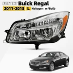 For 2011-2013 Buick Regal Halogen Headlight With Bulb Chrome Driver Left Side. Fixed Price $119.00.