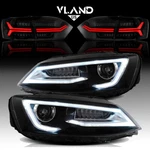 Vland For Volkswagen Vw Jetta 2011-2014 Headlights+led Tail Lights W/sequential. Fixed Price $621.99.