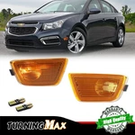 For Chevy Cruze 2011-2015 Amber Side Marker Lamp Turn Signal Lights W/ Led Bulbs. Fixed Price $14.99.