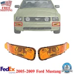 Front Turn Signal Lights Assembly Left & Right Side For 2005-2009 Ford Mustang. Fixed Price $63.89.