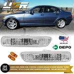 Depo Euro Clear Side Marker Light For 00-03 Bmw E46 3 Series Coupe Convertible. Fixed Price $13.95.