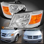 Fits 2008-2010 Dodge Grand Caravan Repalcement Headlights Lamps Left+right 08-10. Fixed Price $85.38.