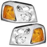 Weelmoto Pair Headlights For 2002-2009 Gmc Envoy 02-06 Xl 04-05 Xuv. Fixed Price $92.88.