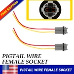 T10 194 921 Socket Bulb Dome Side Marker Light Harness Wire Plug Connectors 2pcs. Fixed Price $9.99.